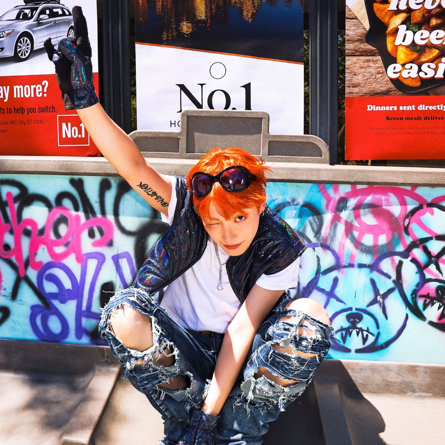 A moment captured by Hongjoong (ATEEZ)'s fan