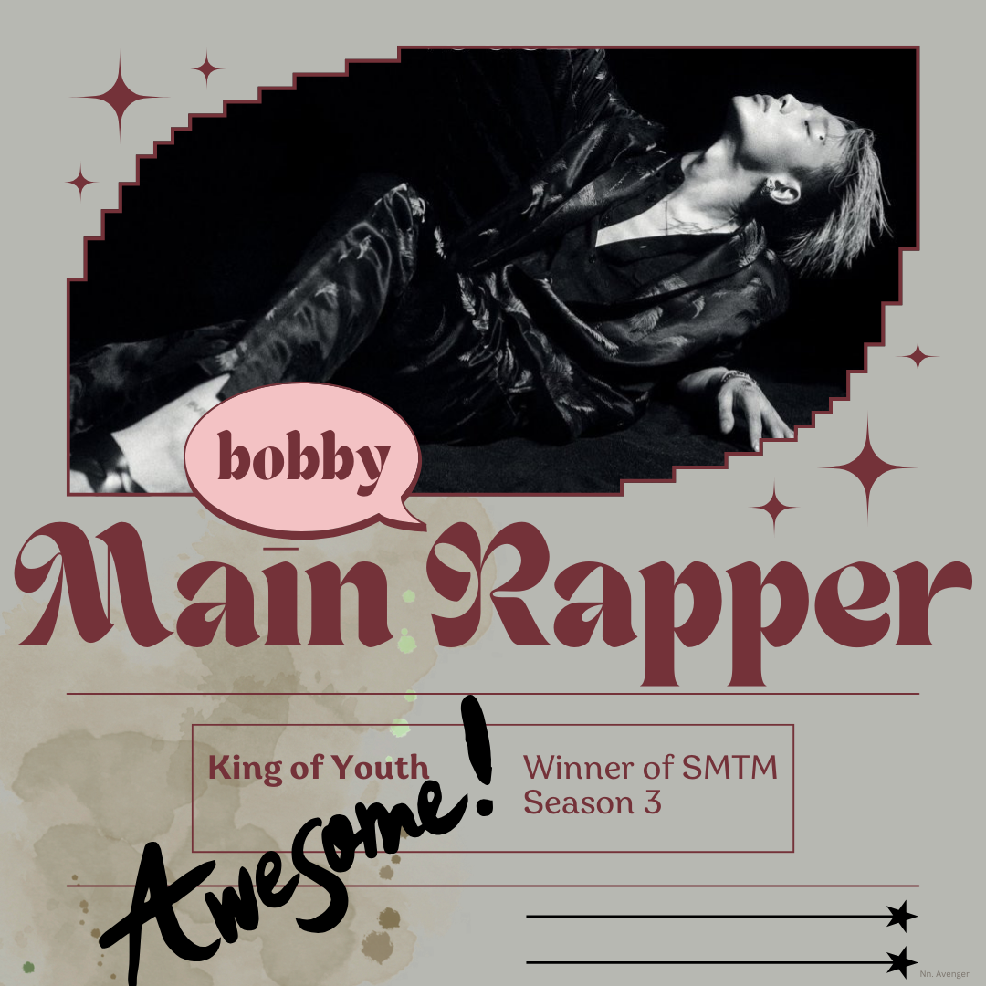 Recent activity shot of BOBBY (iKON)