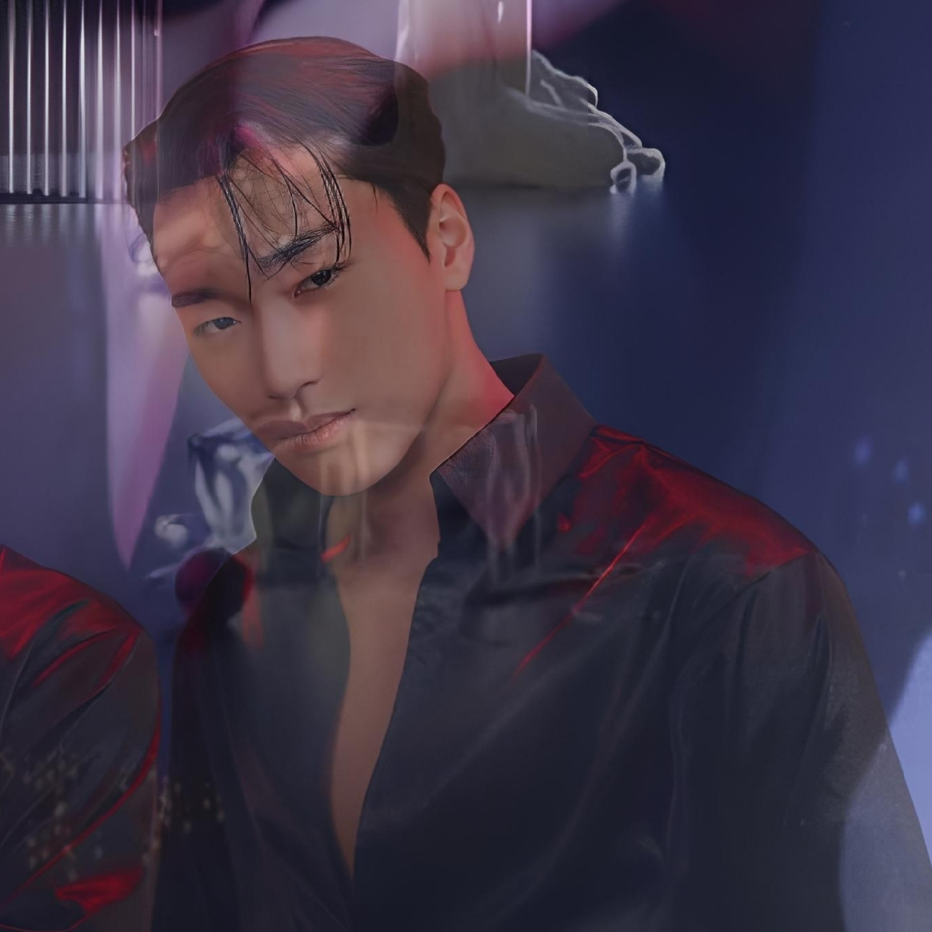 A moment captured by San (ATEEZ)'s fan