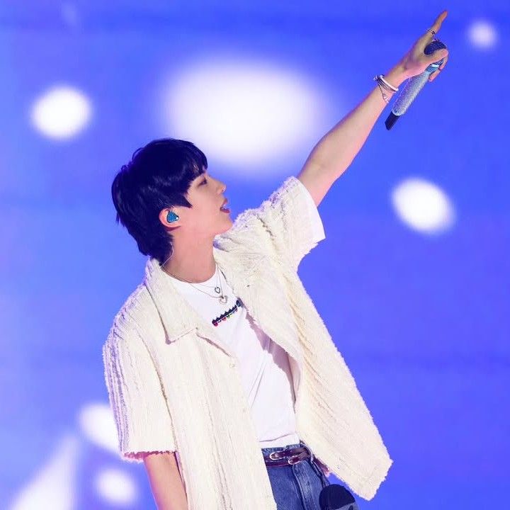 A moment captured by Jin (BTS)'s fan