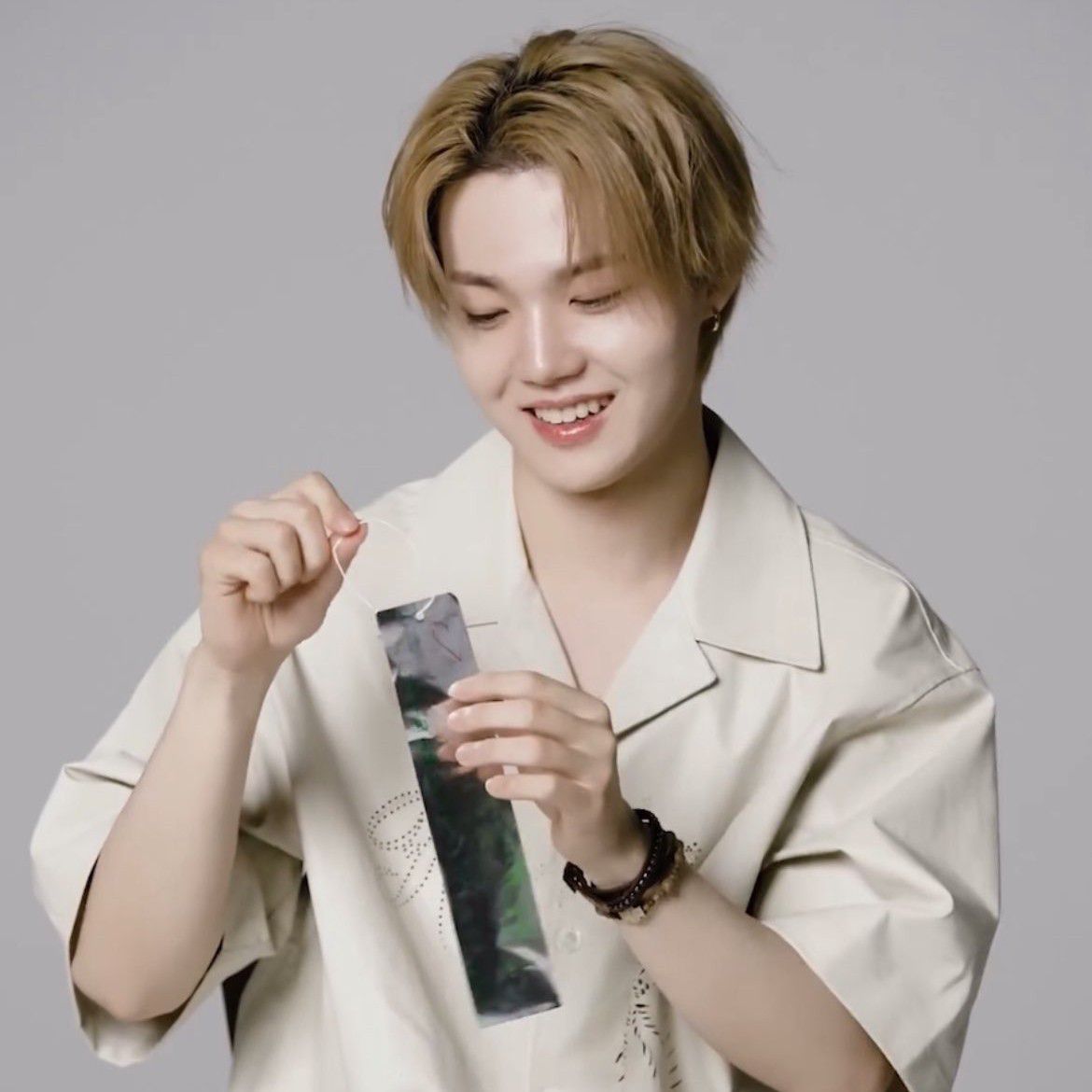 Recent activity shot of Doyoung (TREASURE)
