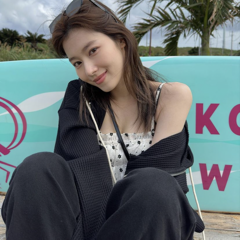 Sana (TWICE)的幕后花絮