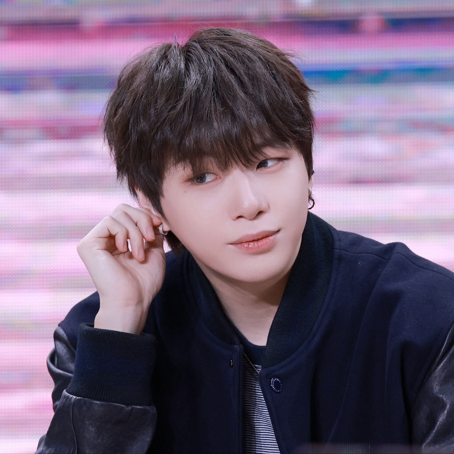 A moment captured by Kang Daniel's fan
