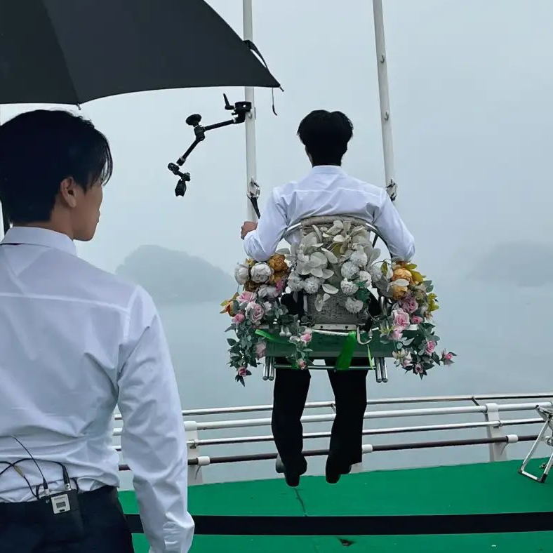 A moment captured by Seonghwa (ATEEZ)'s fan