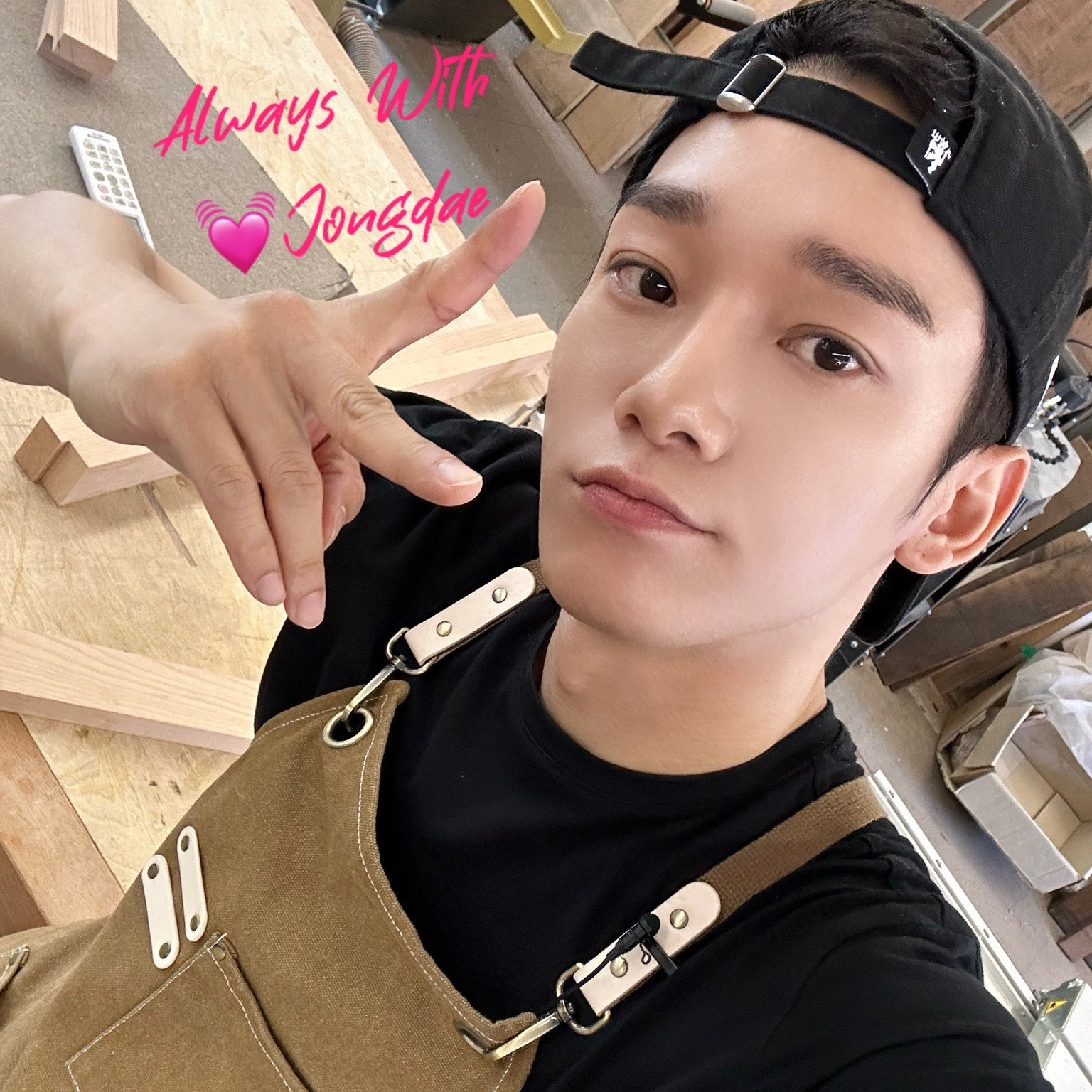 A moment captured by Chen (EXO)'s fan