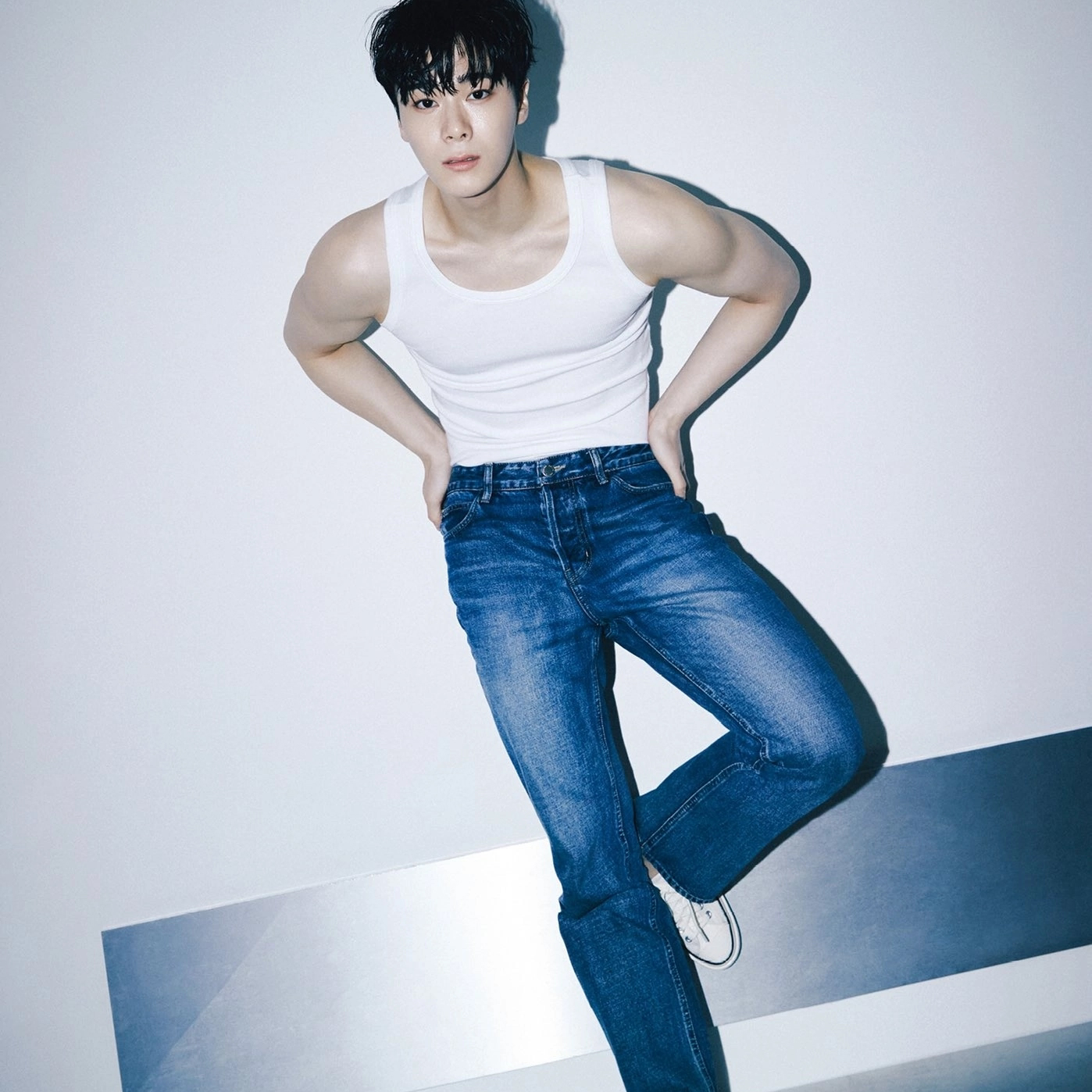 Recent activity shot of Moonbin (ASTRO)