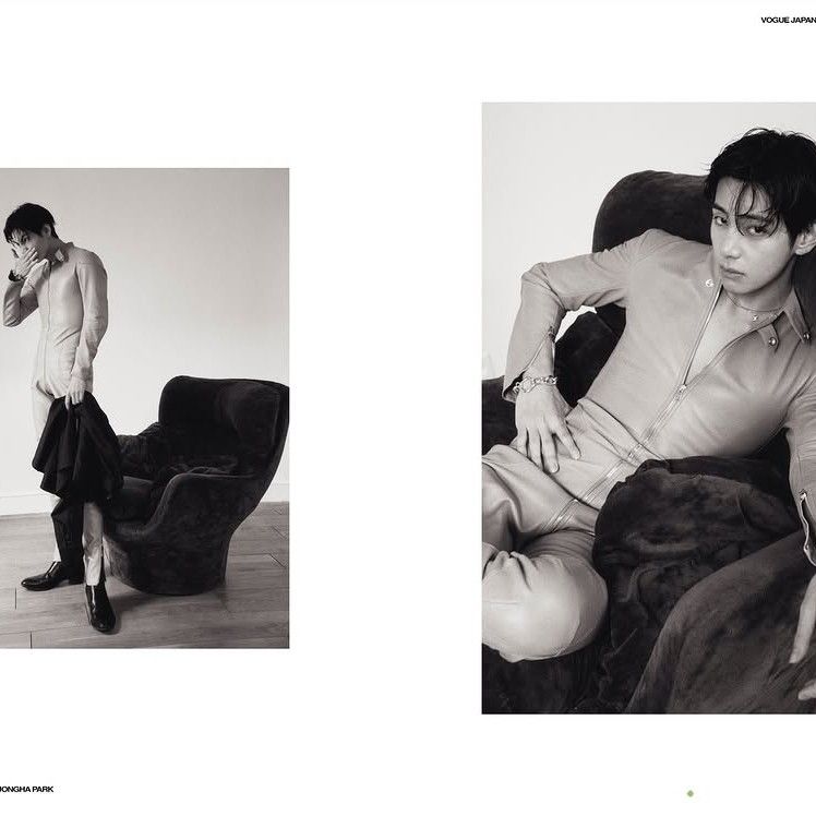 A moment captured by V (BTS)'s fan