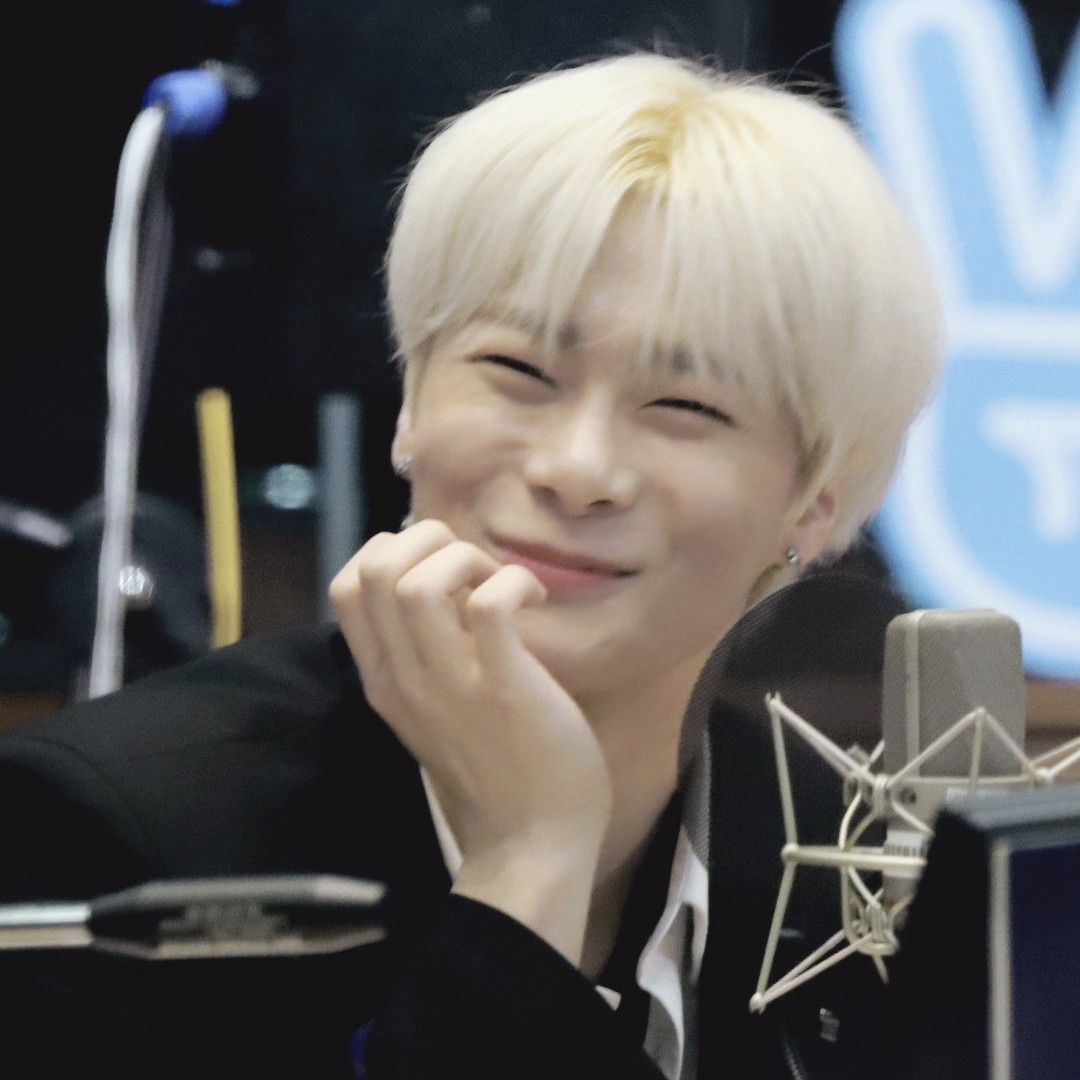 Recent activity shot of Moonbin (ASTRO)