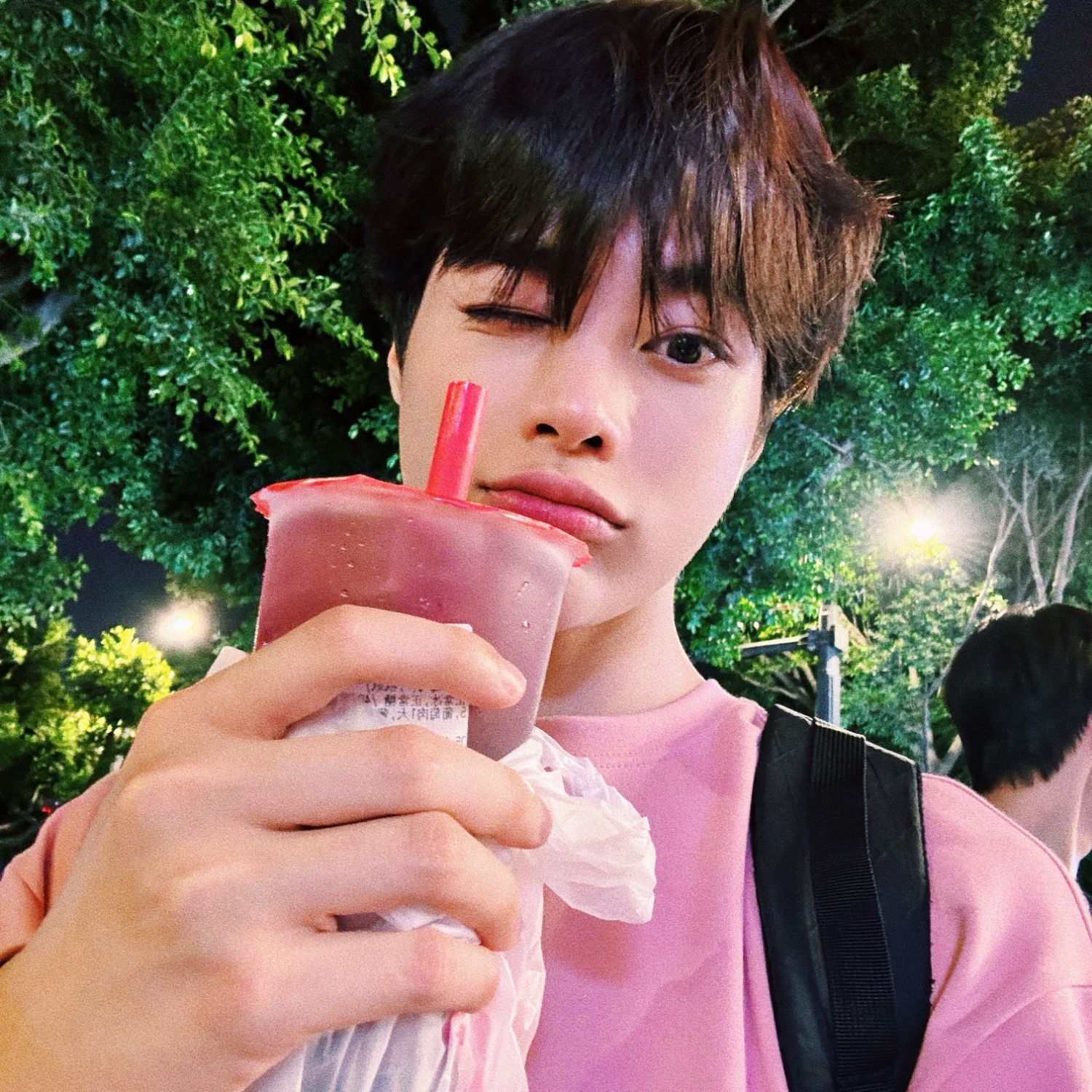 A moment captured by Hanbin (TEMPEST)'s fan