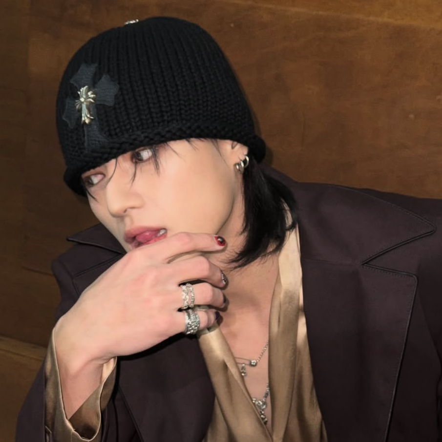 Recent activity shot of Wooyoung (ATEEZ)