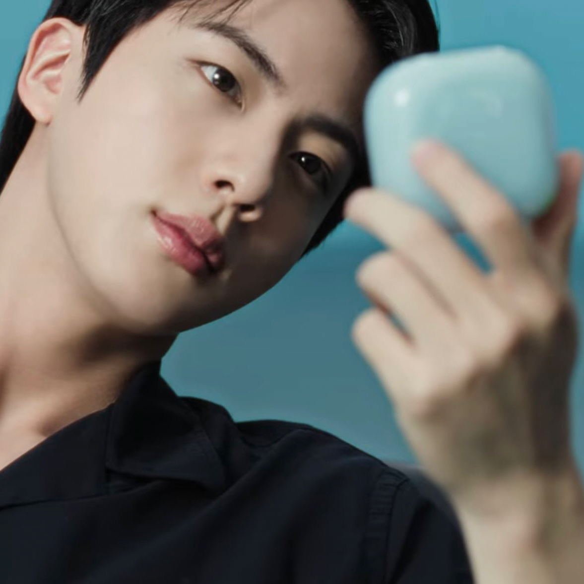 Recent activity shot of Jin (BTS)