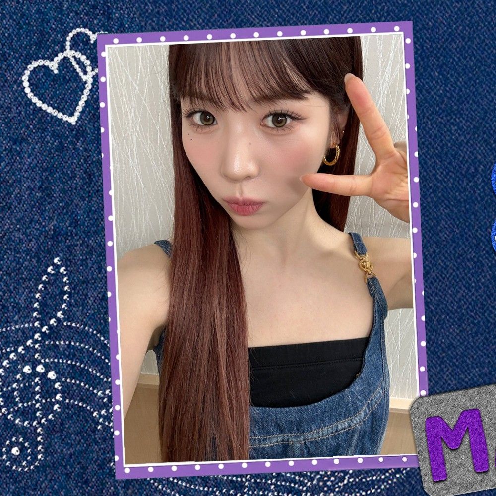 A moment captured by Mako (NiziU)'s fan
