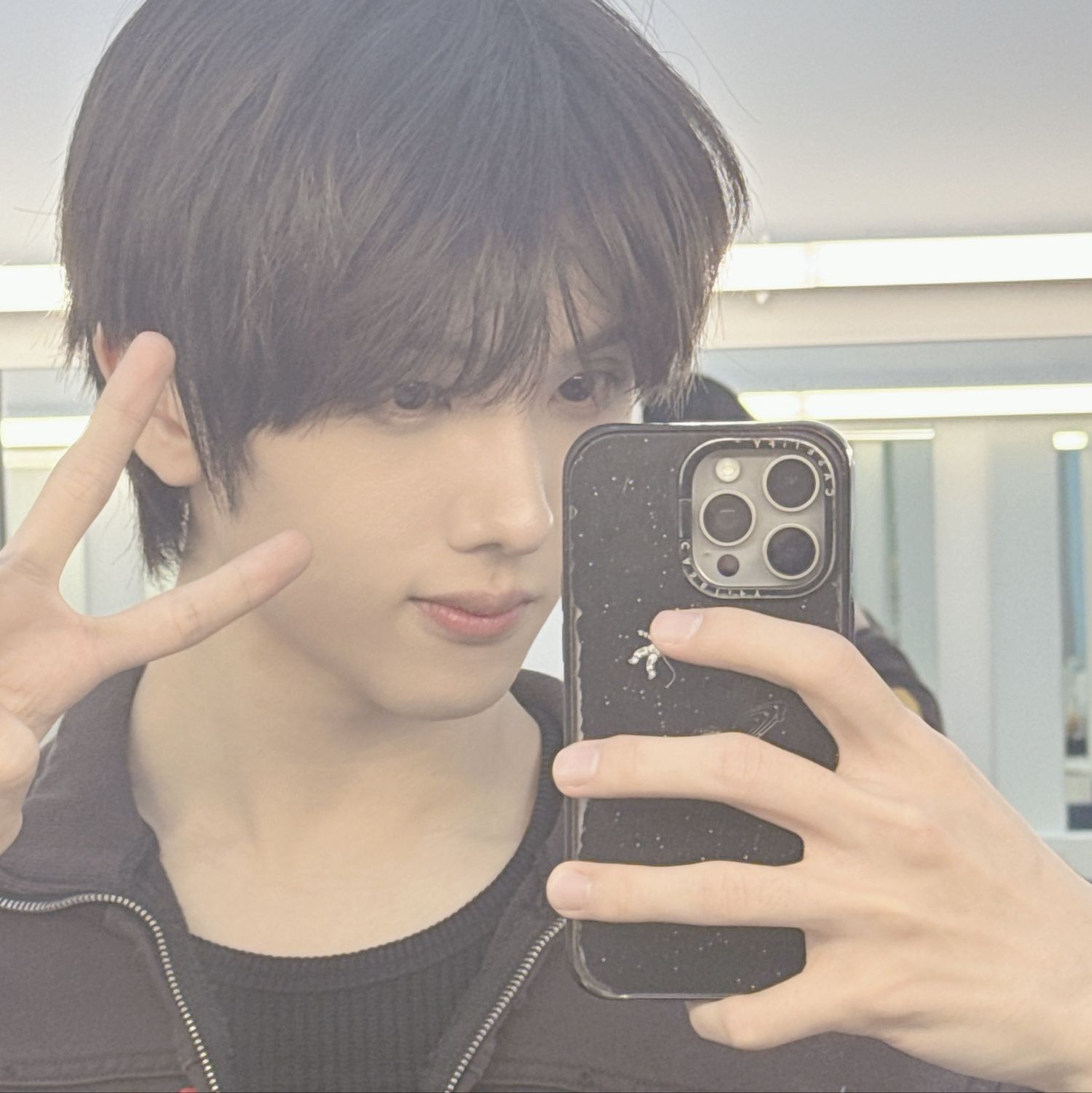 A moment captured by Jisung (NCT DREAM)'s fan