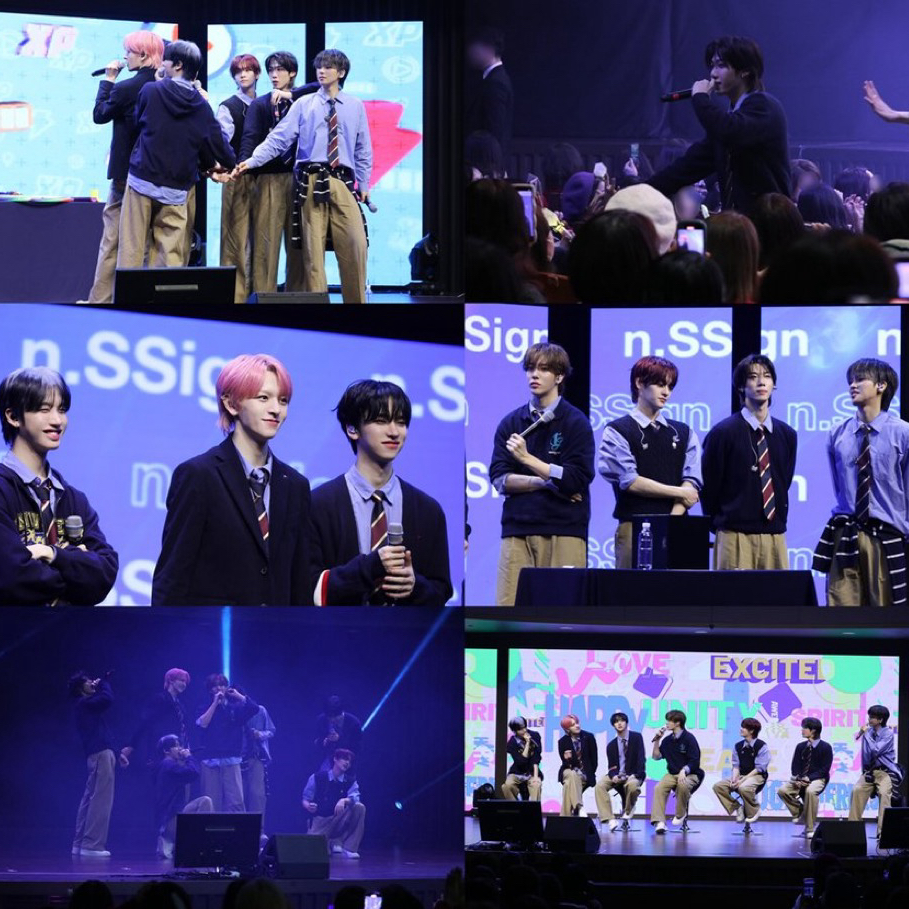 A moment captured by n.SSign's fan