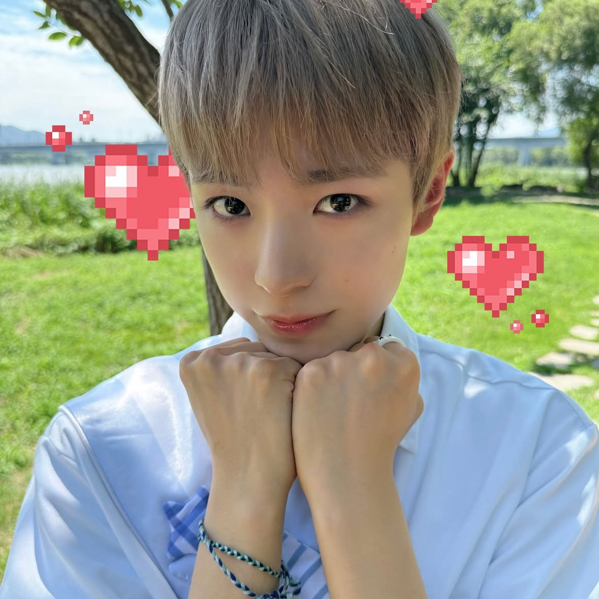 A moment captured by Yushi (NCT WISH)'s fan