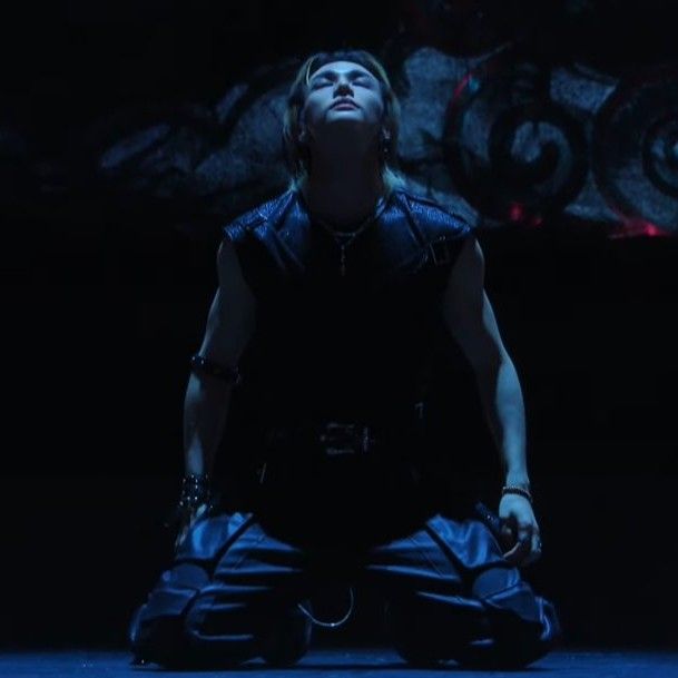 Recent activity shot of Hyunjin (Stray Kids)