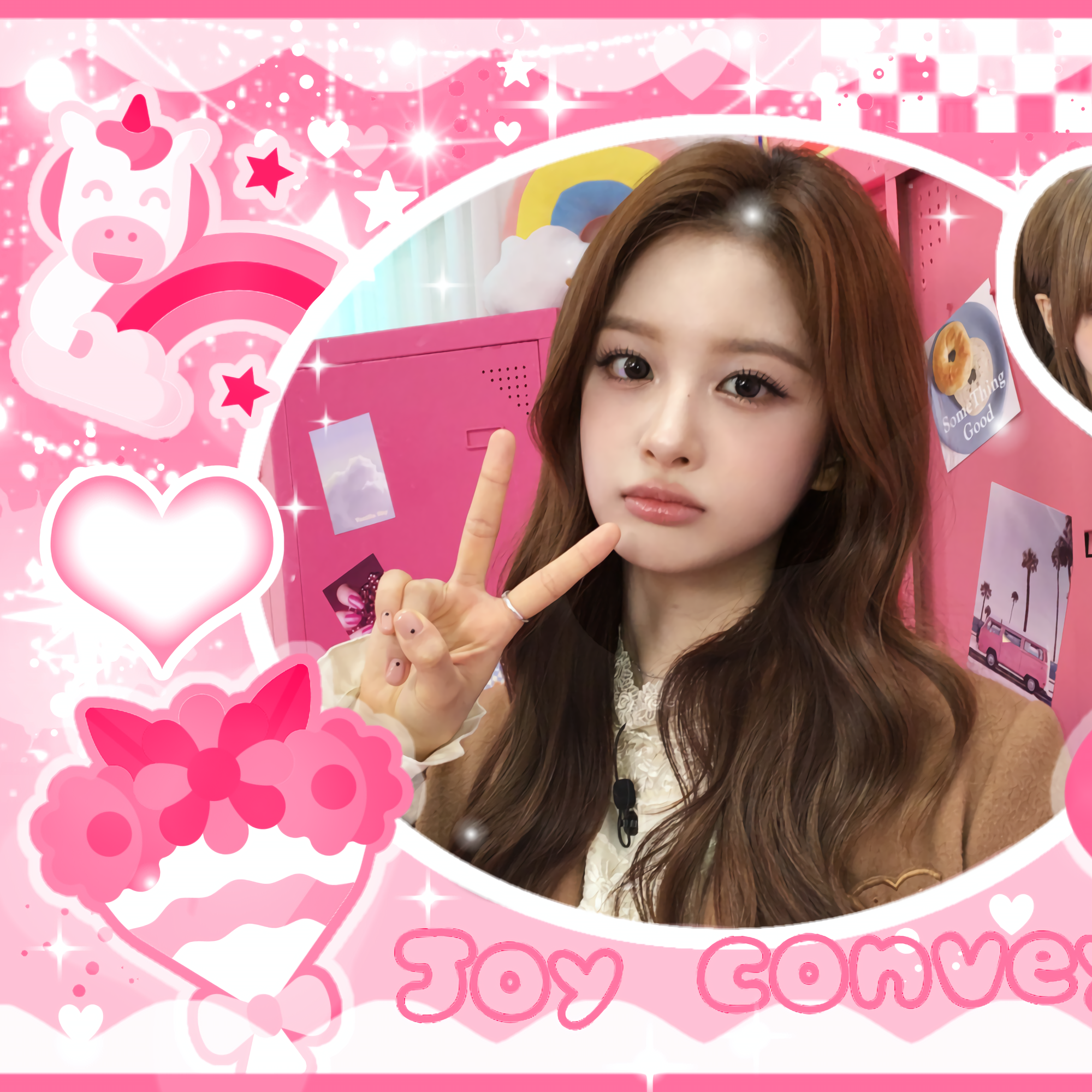 A moment captured by Jiwoo (NMIXX)'s fan