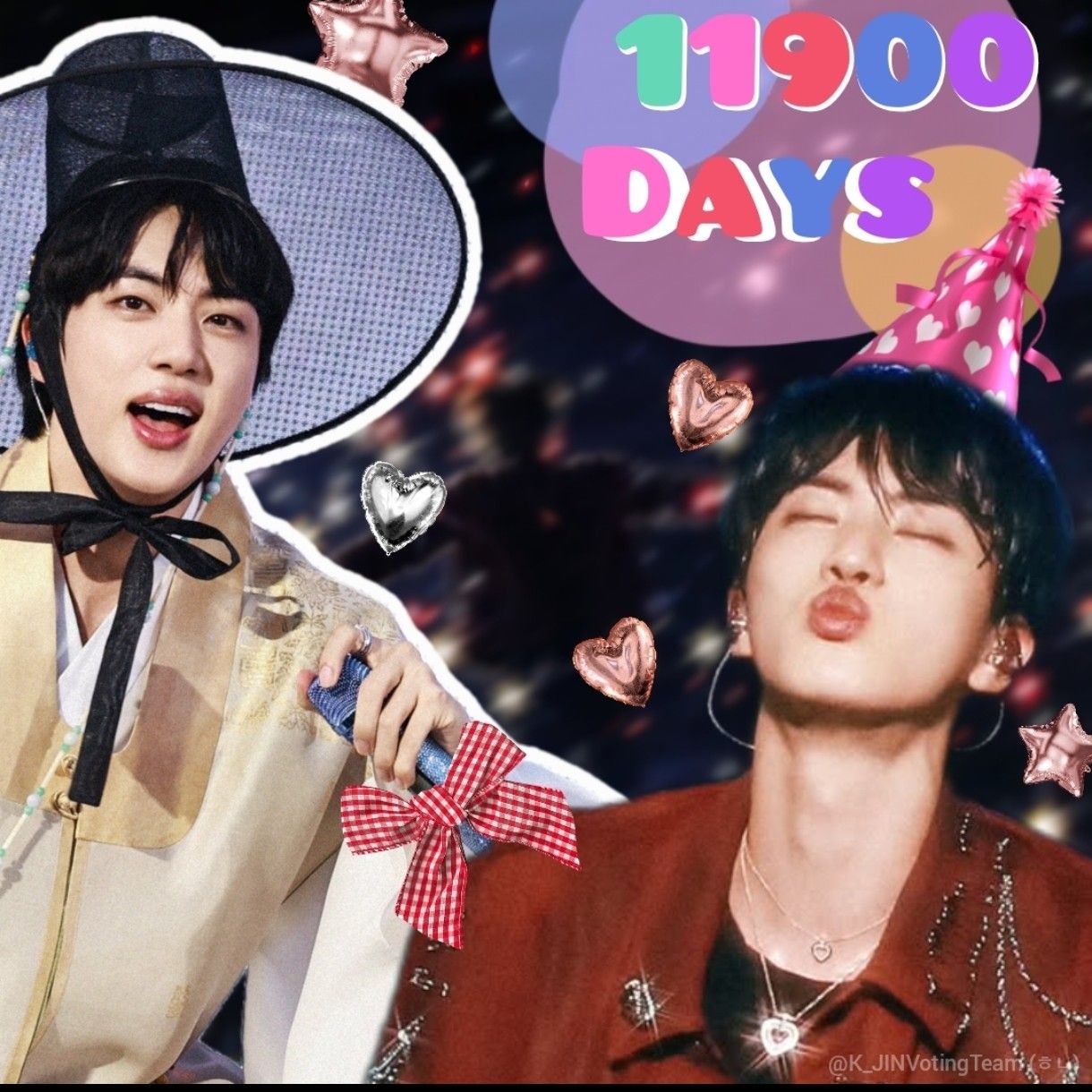 Jin (防弹少年团)的幕后花絮