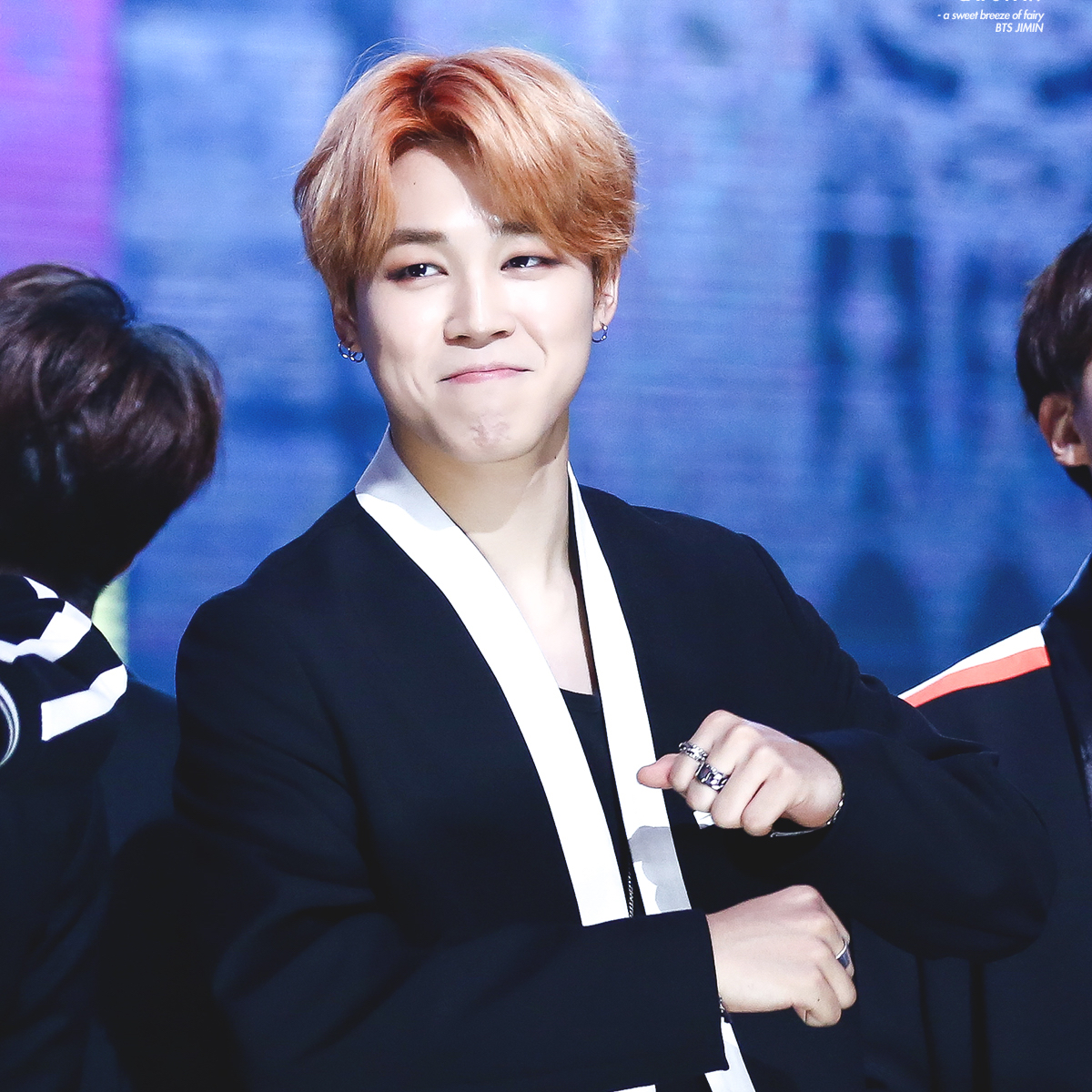 A moment captured by Jimin (BTS)'s fan