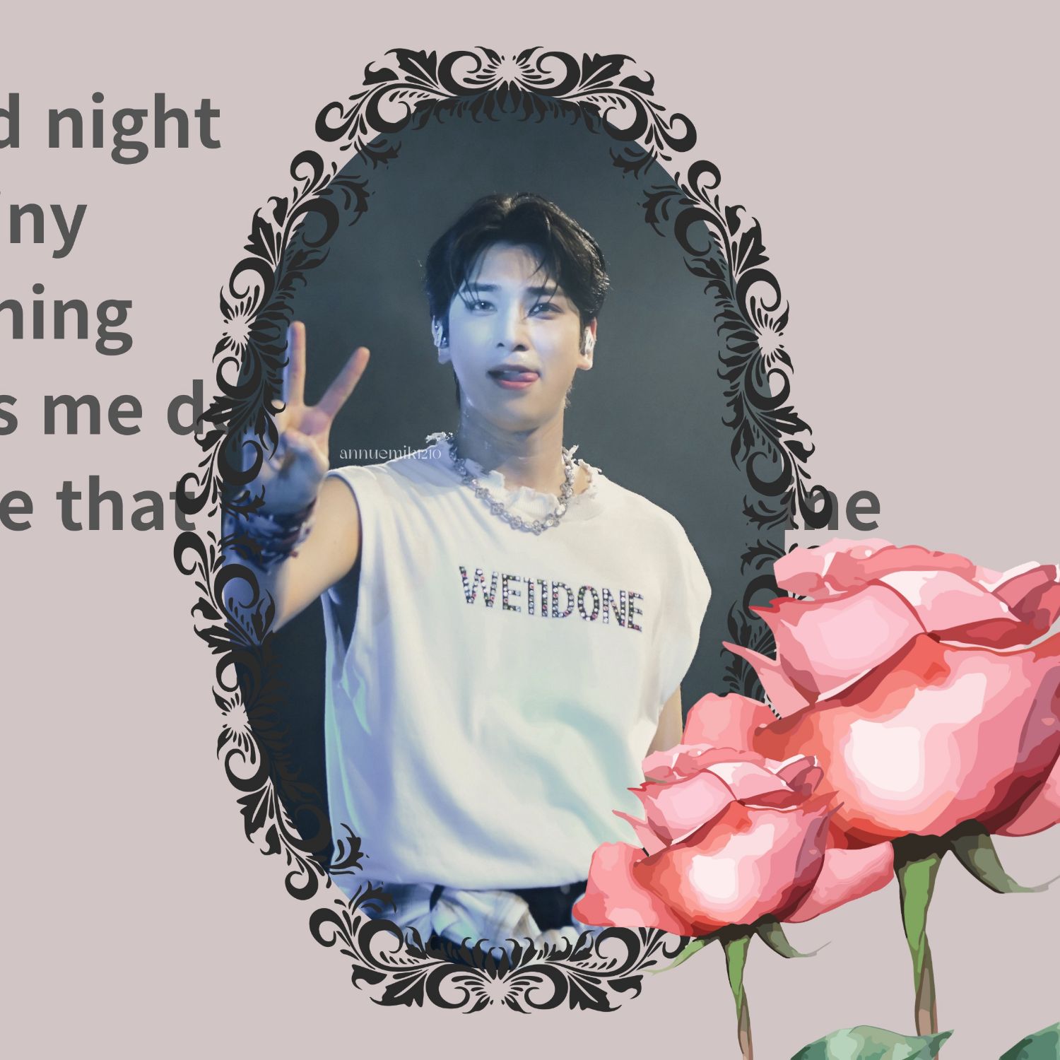 A moment captured by Hangyul (POLARIX)'s fan