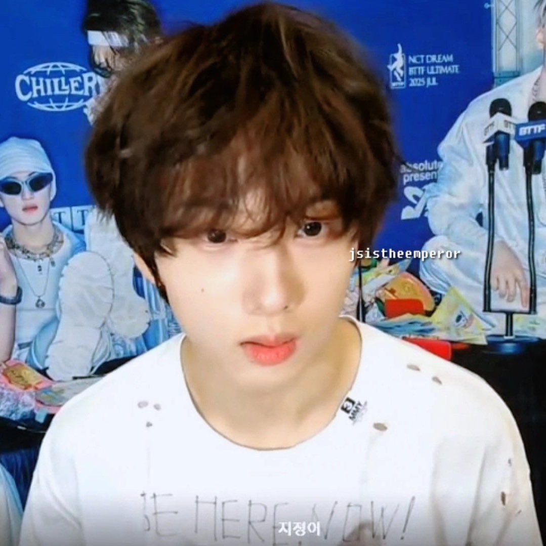 Behind-the-scenes cut of Jisung (NCT DREAM)