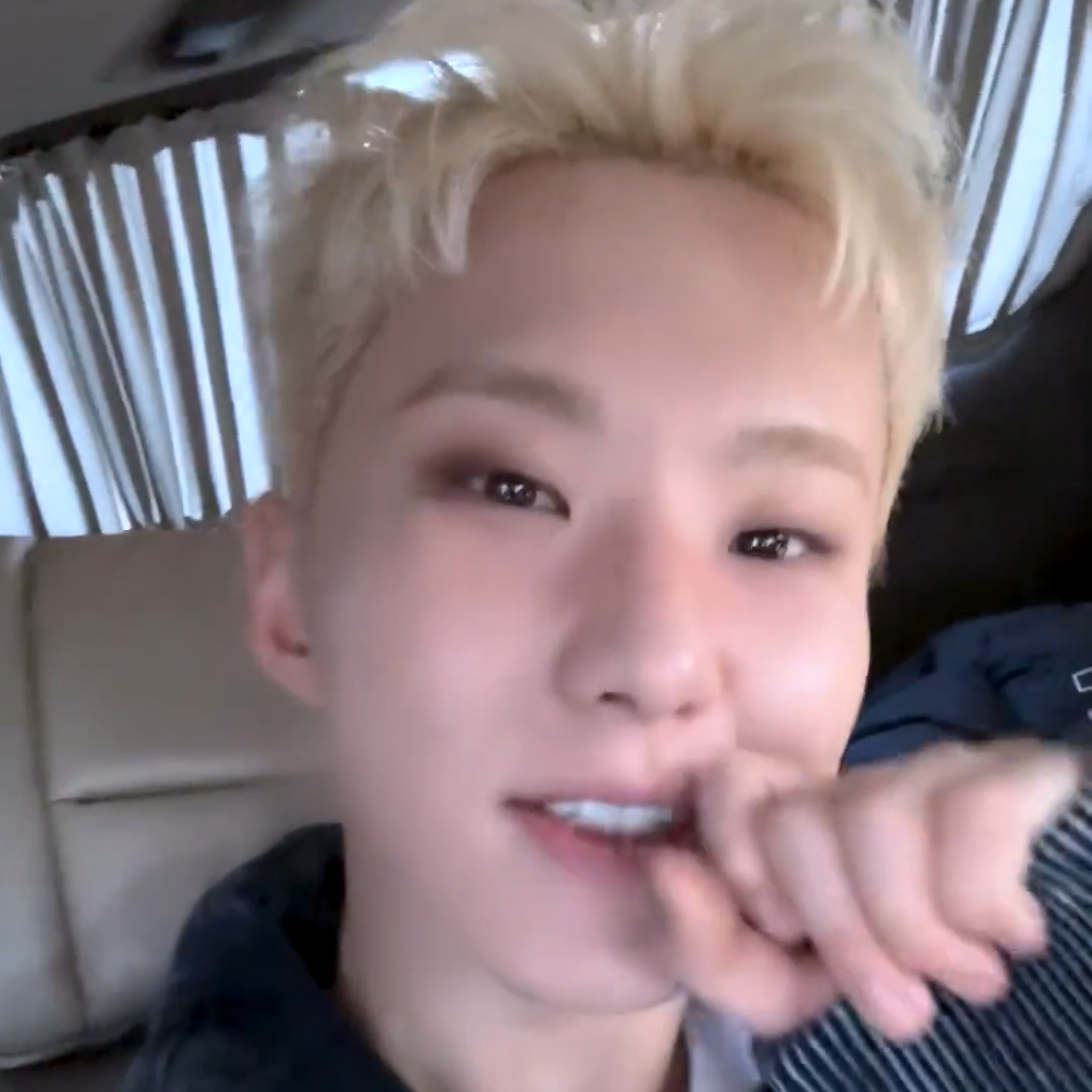 세븐틴의 비하인드 컷