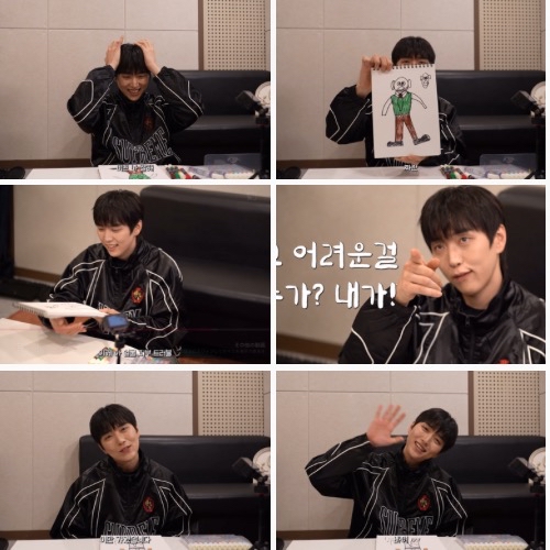 Recent activity shot of Sandeul (B1A4)