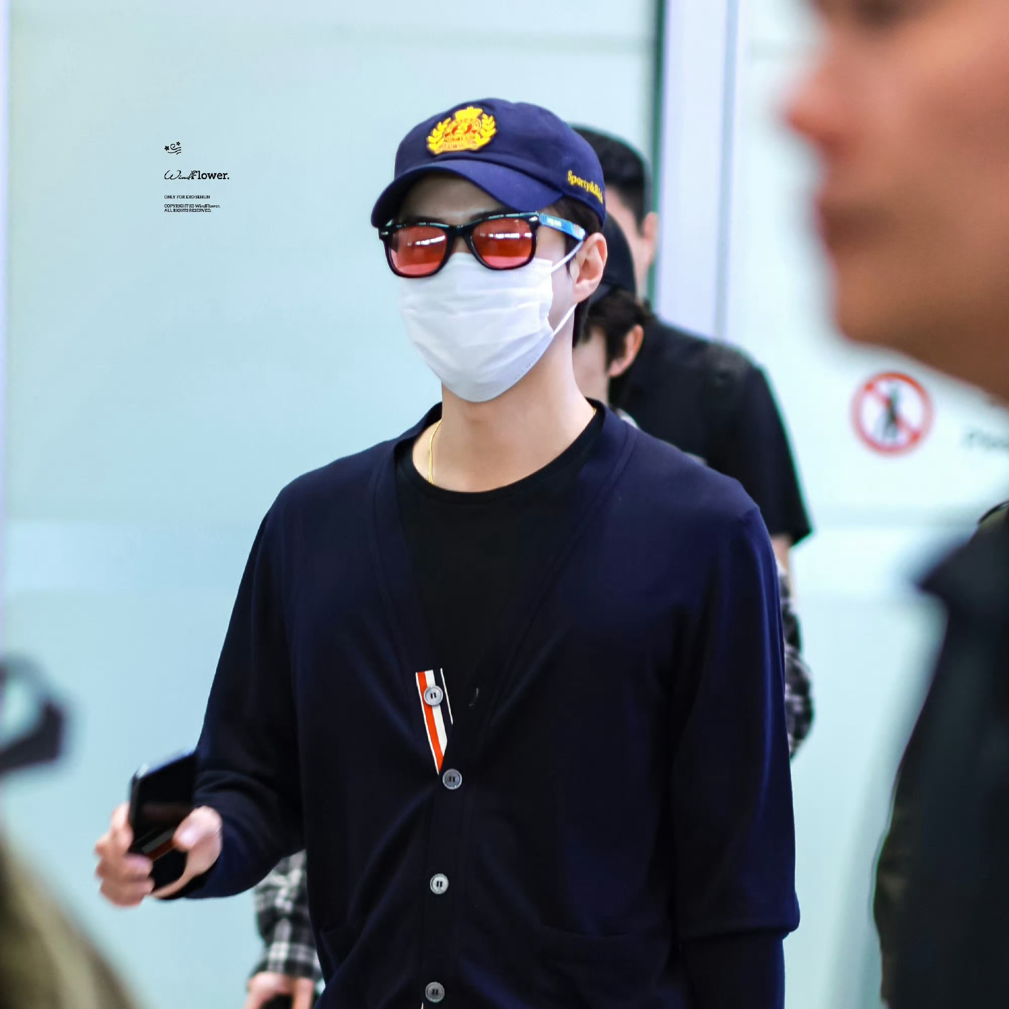 Recent activity shot of Sehun (EXO)