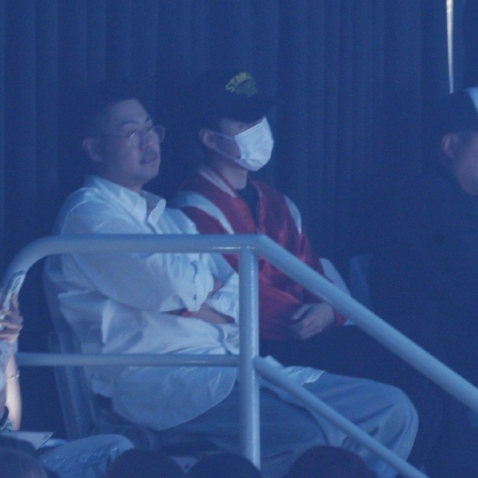 A moment captured by Sehun (EXO)'s fan