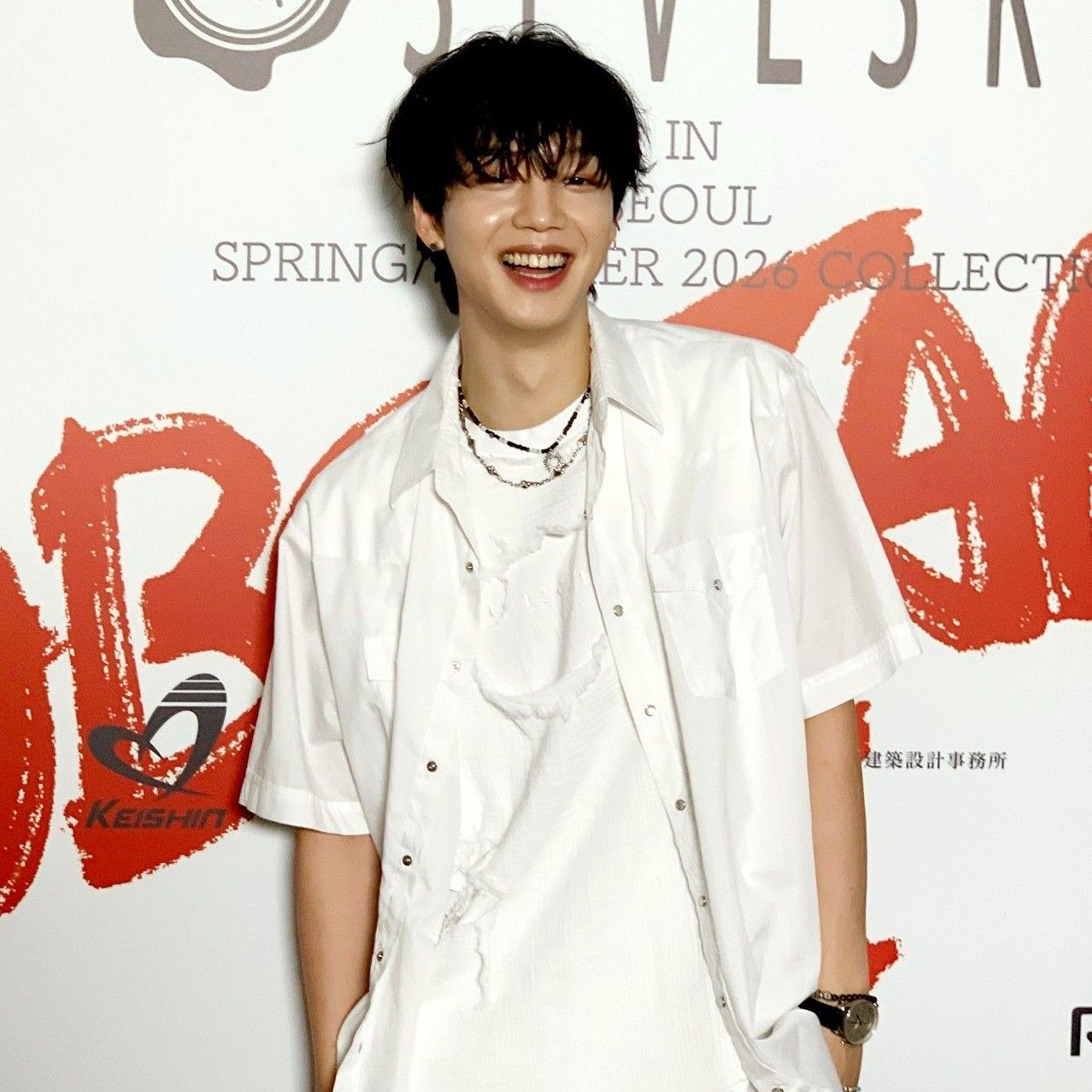 Behind-the-scenes cut of Lim Youngmin