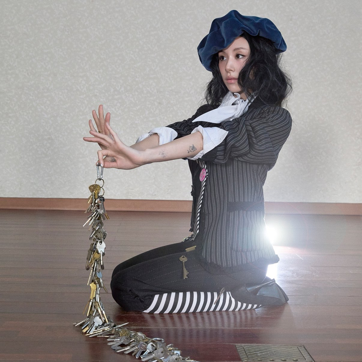 Recent activity shot of Chaeyoung (TWICE)
