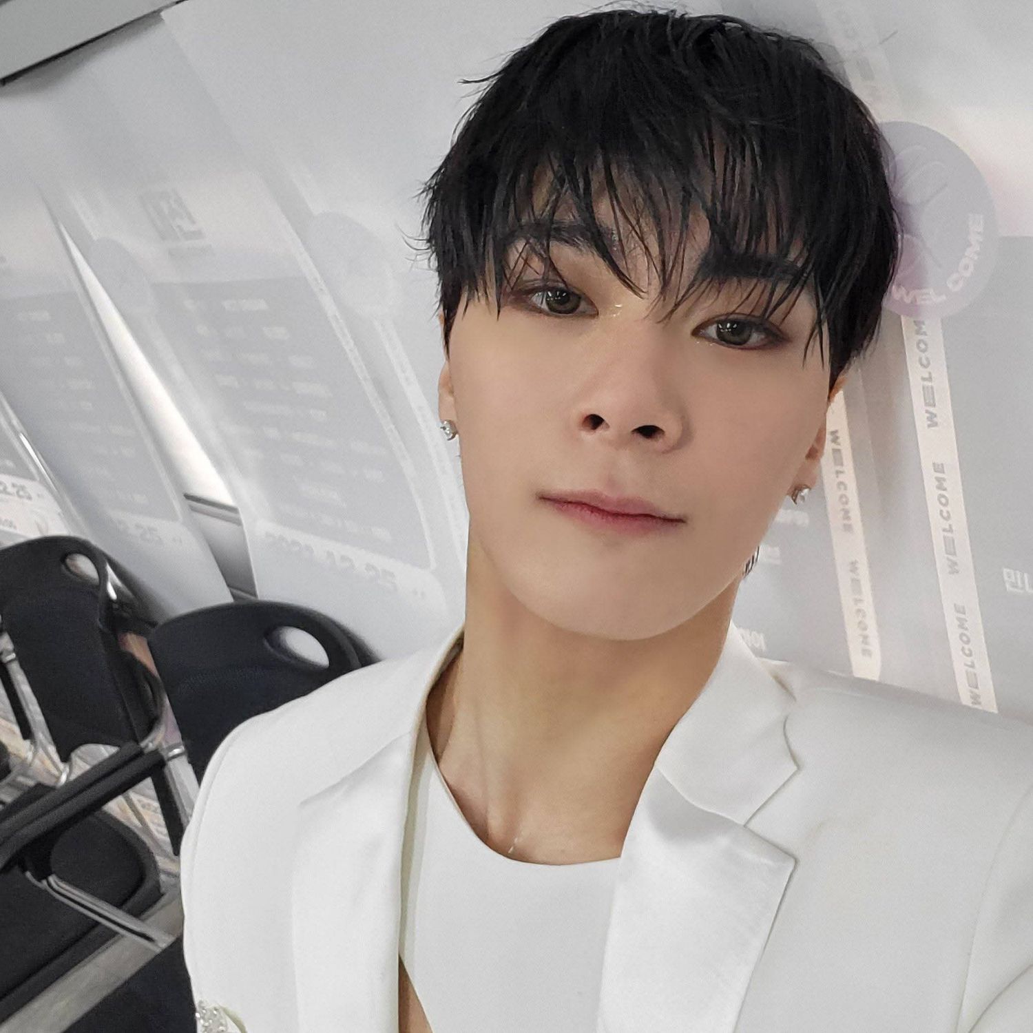 Recent activity shot of Moonbin (ASTRO)