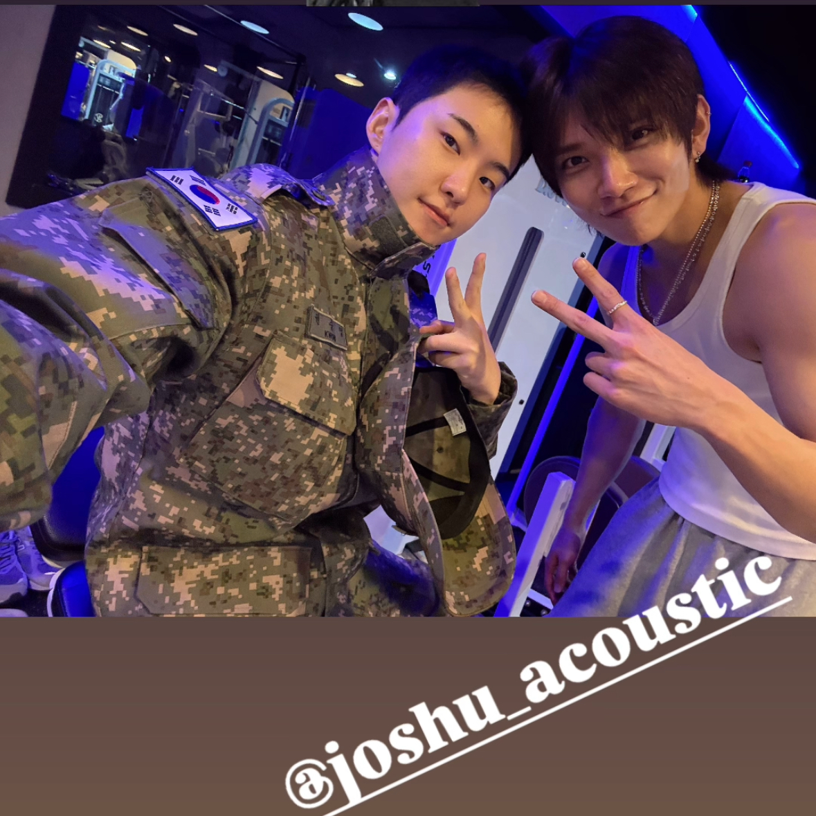 Recent activity shot of SEVENTEEN