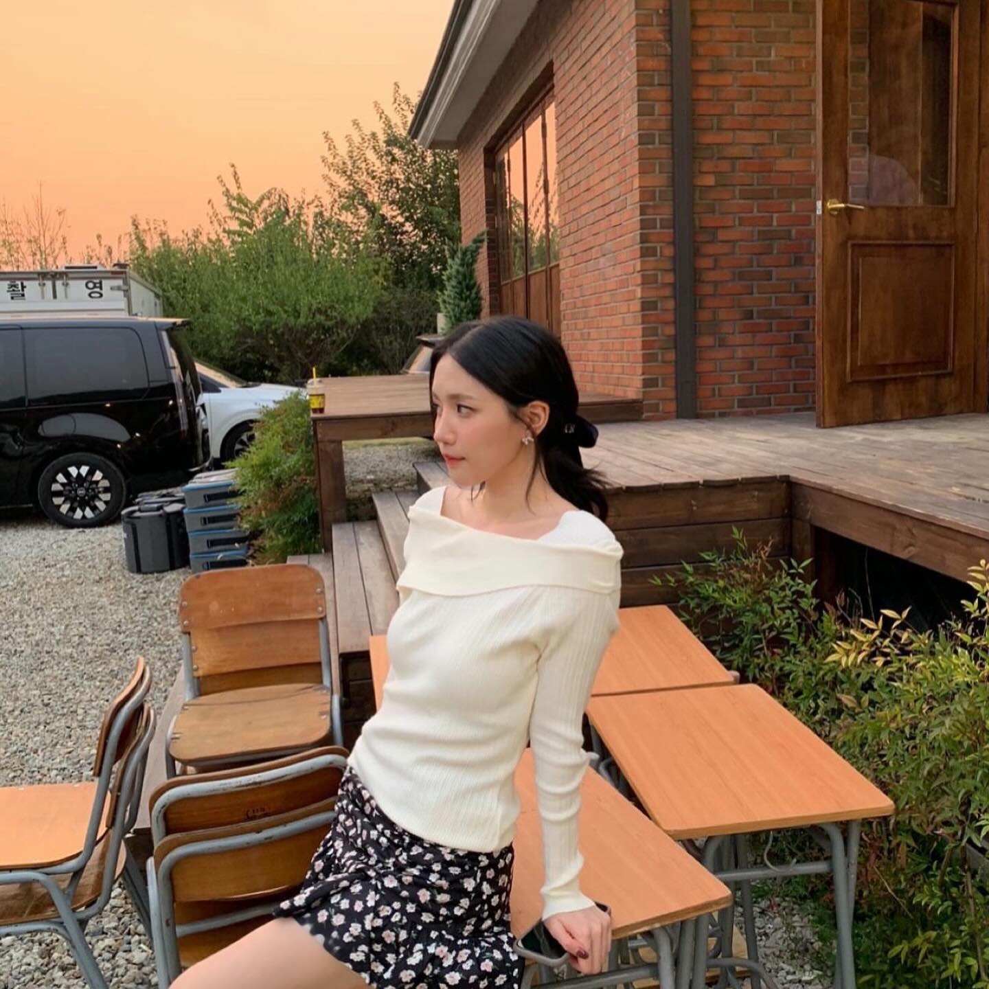 A moment captured by JIN (Lovelyz)'s fan