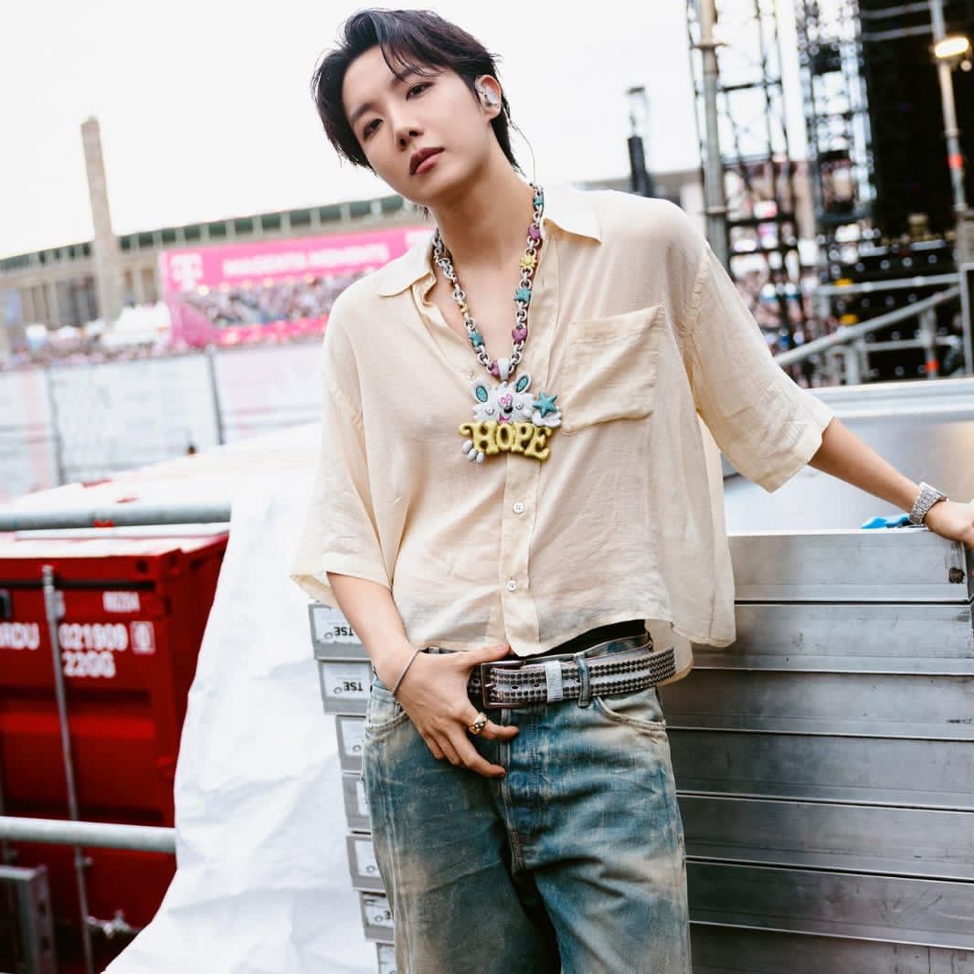 A moment captured by j-hope (BTS)'s fan