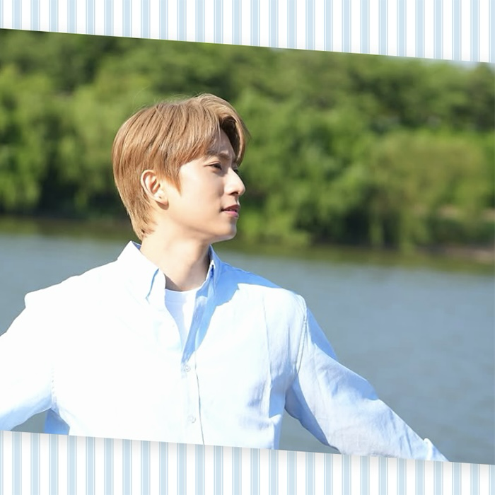 A moment captured by Gongchan (B1A4)'s fan
