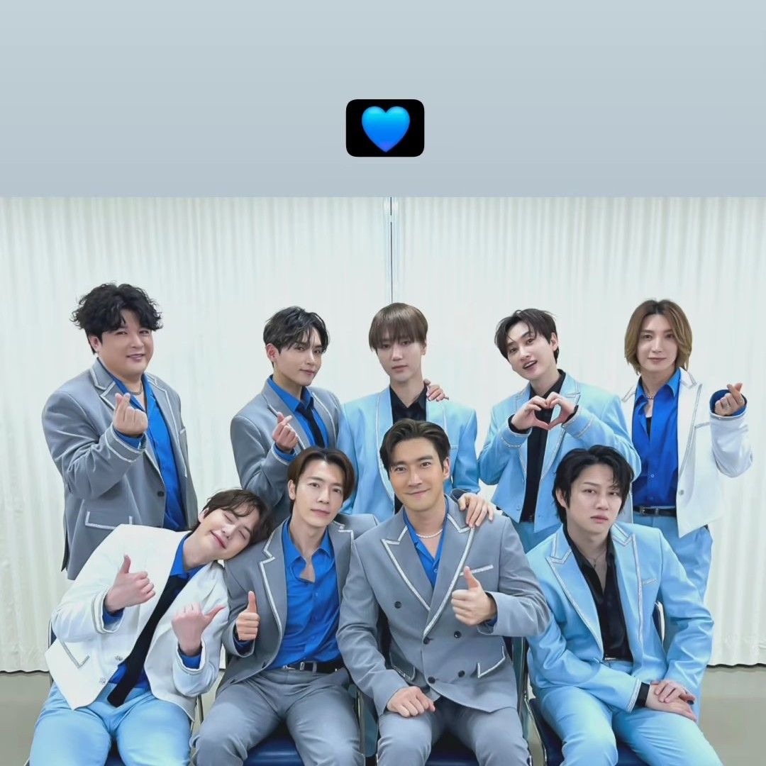 Recent activity shot of Super Junior
