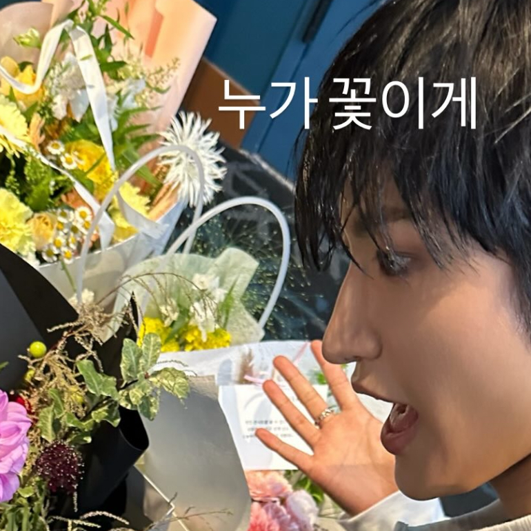 A moment captured by Seonghwa (ATEEZ)'s fan