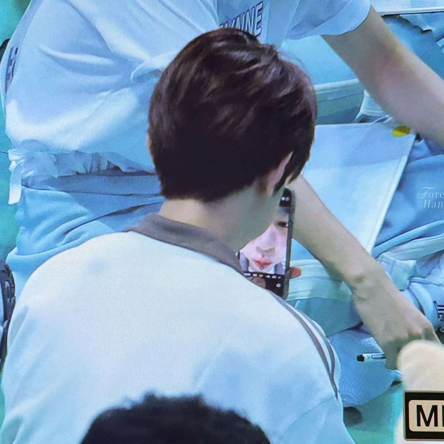 Behind-the-scenes cut of Zhang Hao (ZEROBASEONE)