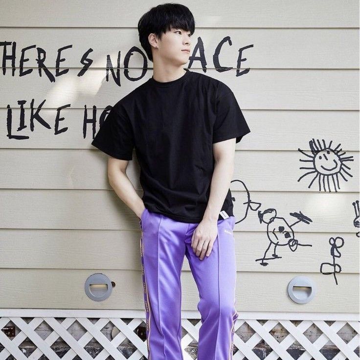 Recent activity shot of Moonbin (ASTRO)