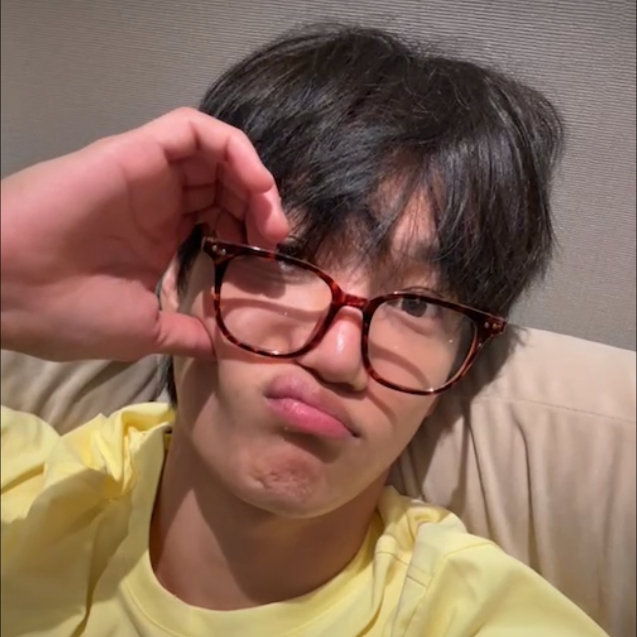 Kai (EXO)粉絲拍下的瞬間