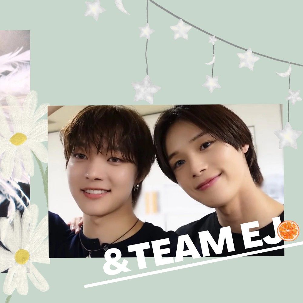 Behind-the-scenes cut of EJ (&TEAM)