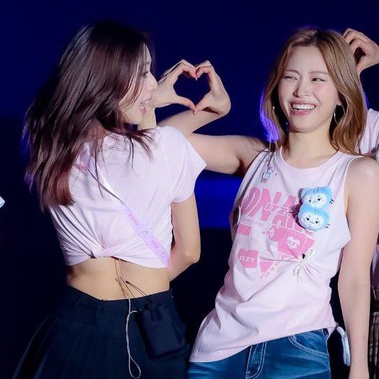 A moment captured by ITZY's fan
