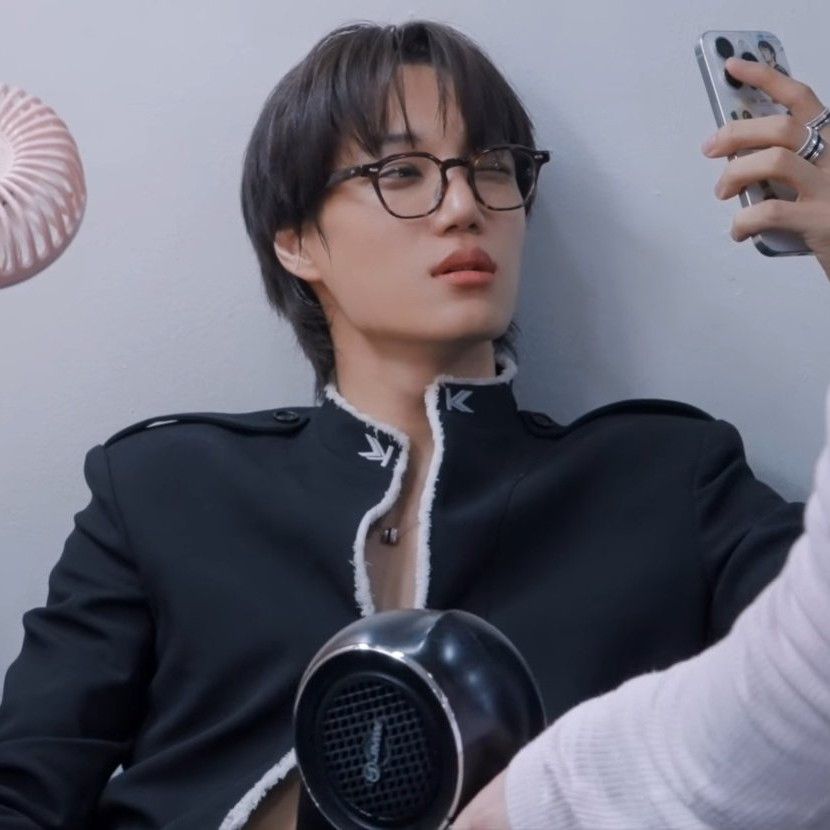 A moment captured by Kai (EXO)'s fan