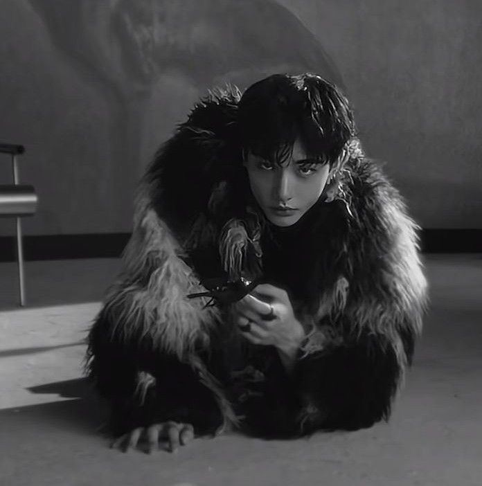 Behind-the-scenes cut of Hyunjin (Stray Kids)