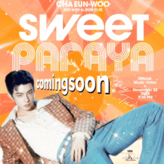 Recent activity shot of Eunwoo (ASTRO)