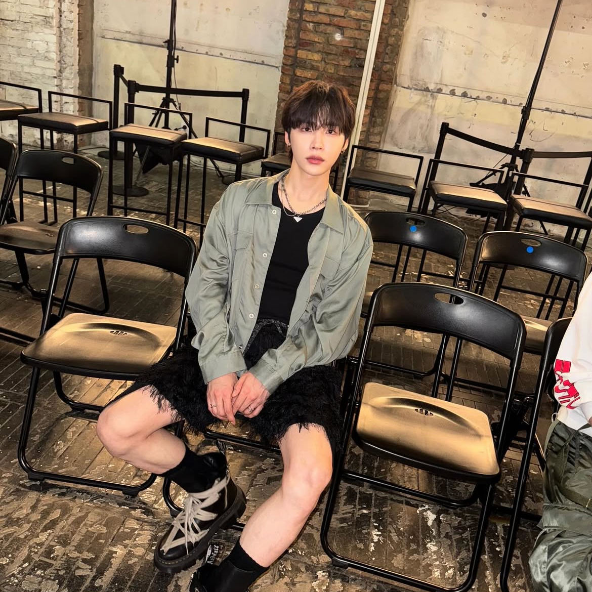Behind-the-scenes cut of Jeon Woong (AB6IX)