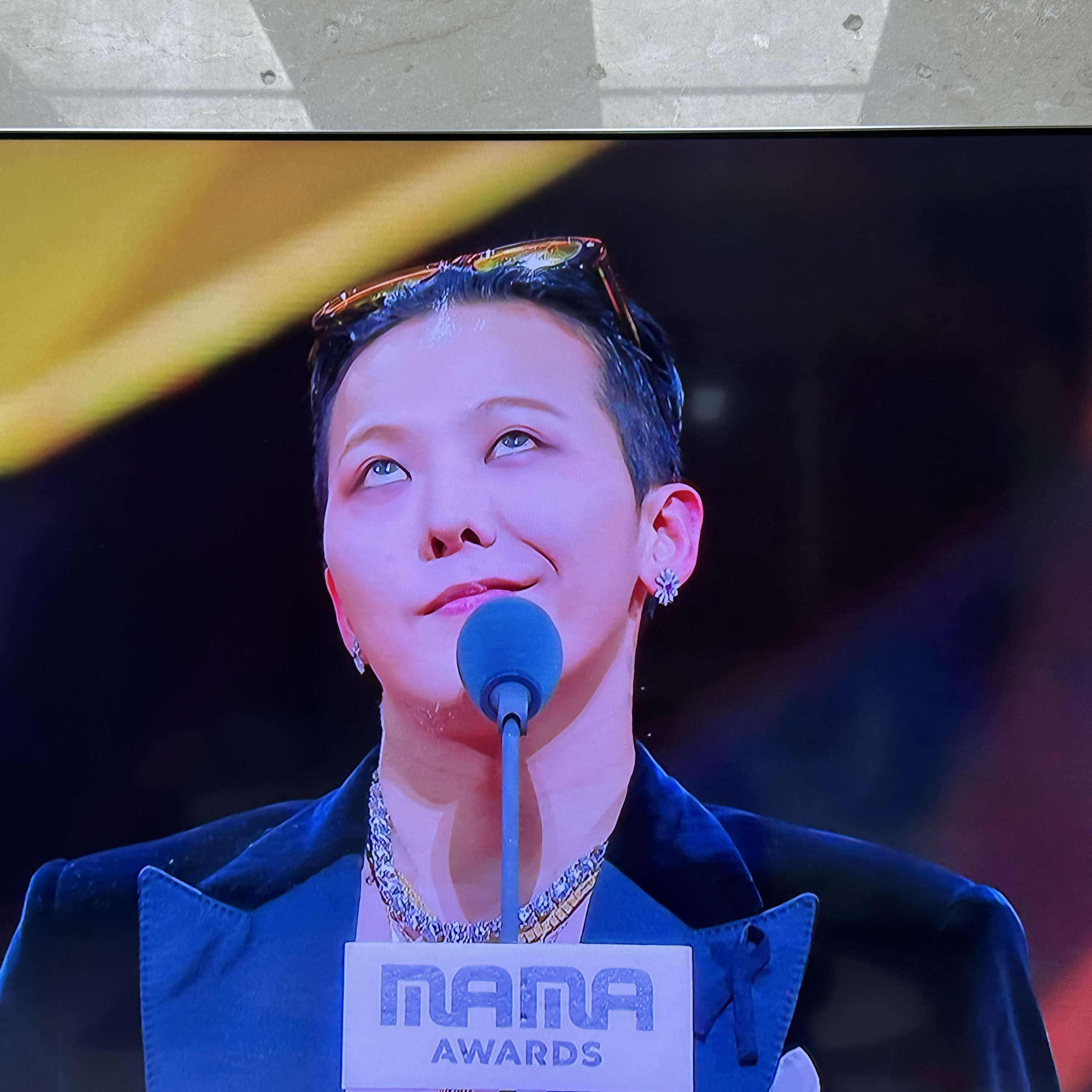 G-DRAGON (BIGBANG)粉絲拍下的瞬間