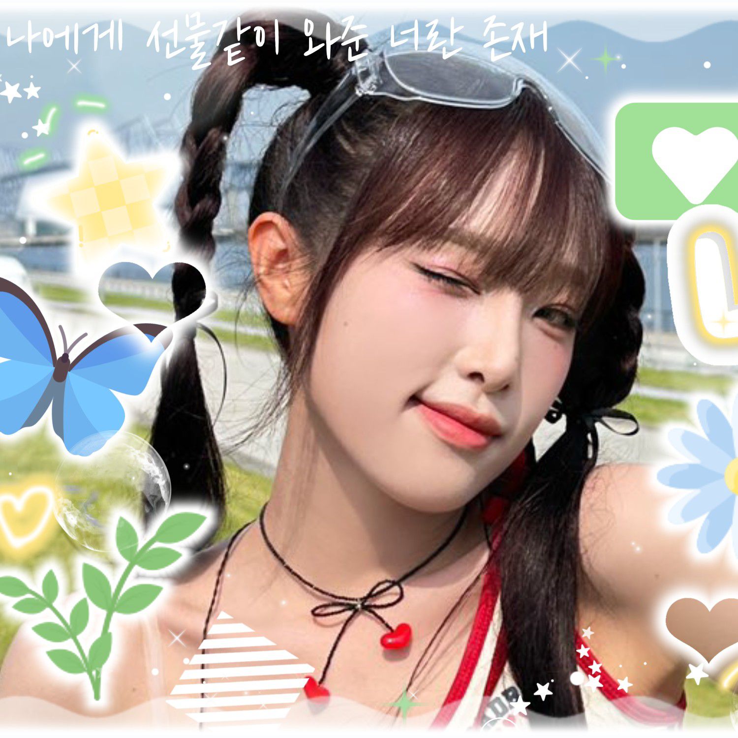 Behind-the-scenes cut of Choi Yena