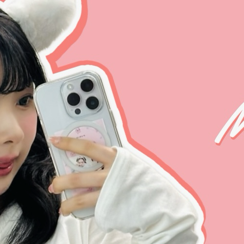 A moment captured by Miihi (NiziU)'s fan